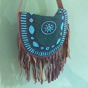 Earthbound Trading Co. Beaded Purse